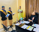 Ryan INMUN students interact with Chairman Dr A F Pinto